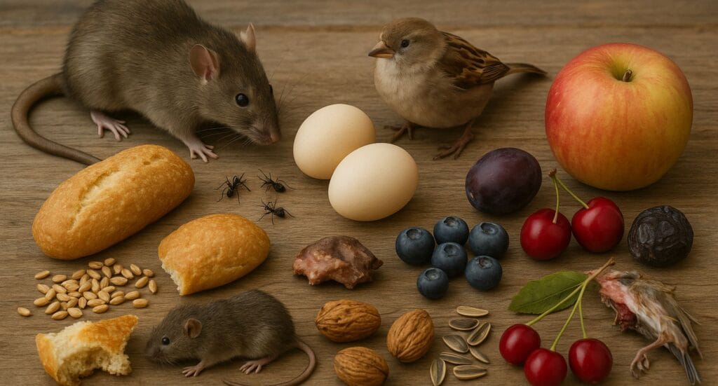 produkty które jedzą kuny